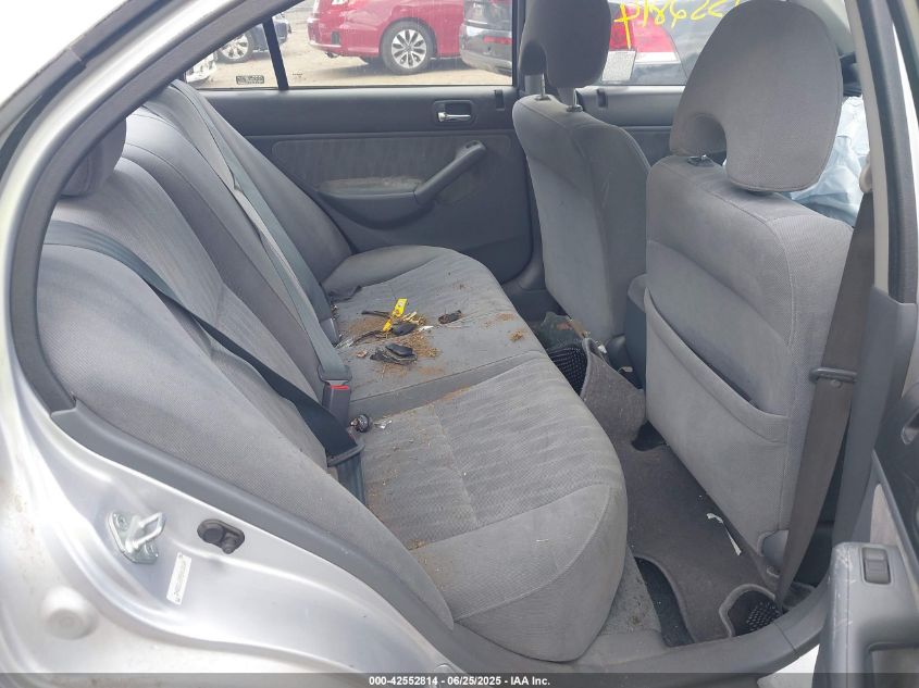 2005 Honda Civic Lx VIN: 2HGES16595H618169 Lot: 42552814