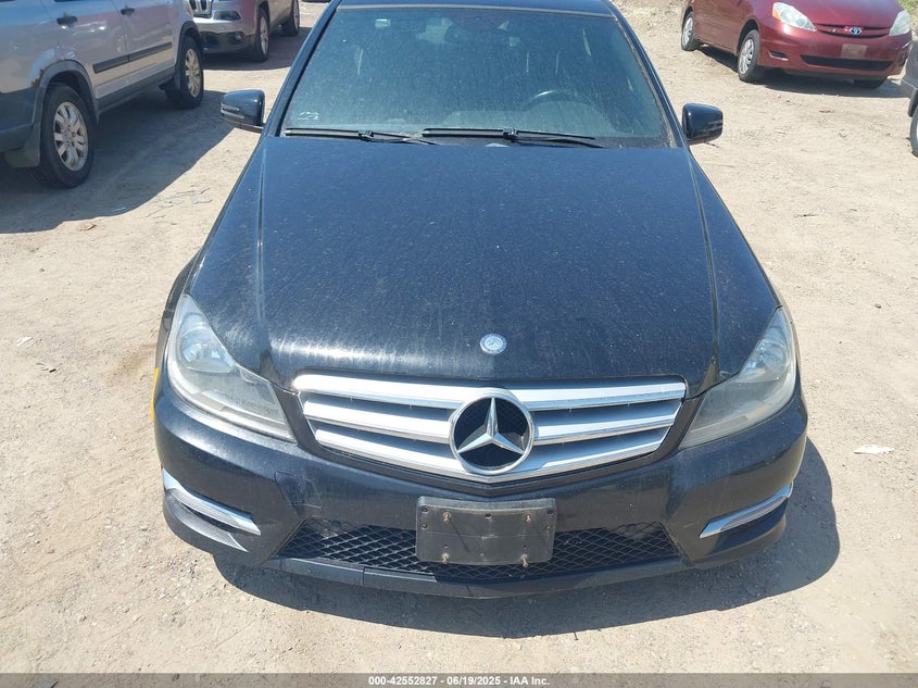 2013 MERCEDES-BENZ C VIN: WDDGF8AB0DR272759