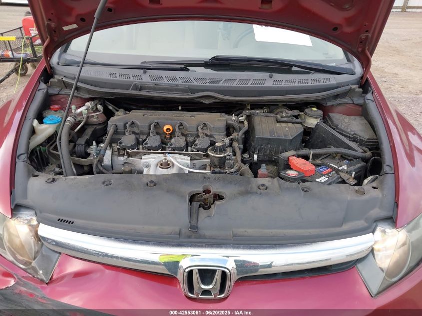 2007 Honda Civic Lx VIN: 2HGFA16507H507858 Lot: 42553061