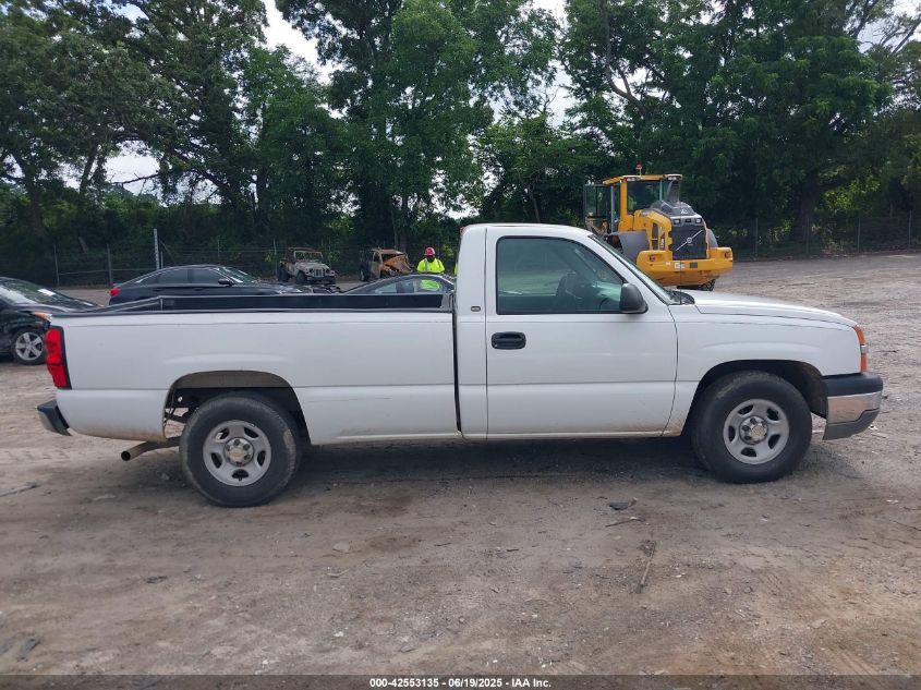 2004 Chevrolet Silverado 1500 Work Truck VIN: 1GCEC14T14E196966 Lot: 42553135