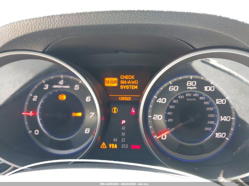 2007 Acura Mdx Technology Package VIN: 2HNYD28457H550143 Lot: 42553303