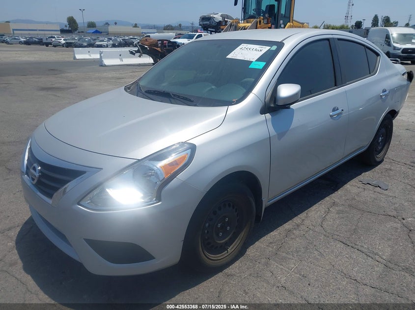 Vin: 3n1cn7ap9fl957163, lot: 43046217, nissan versa 1.6 sv 20152