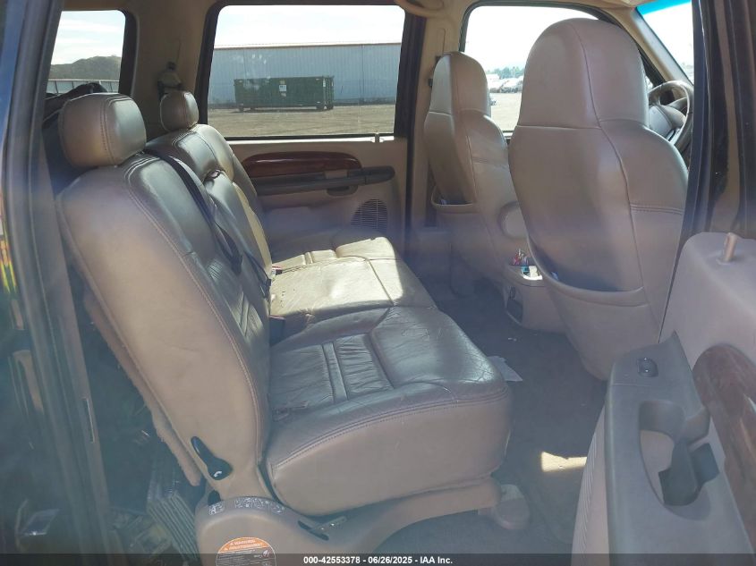 2001 Ford Excursion Limited VIN: 1FMNU43S41EB45847 Lot: 42553378