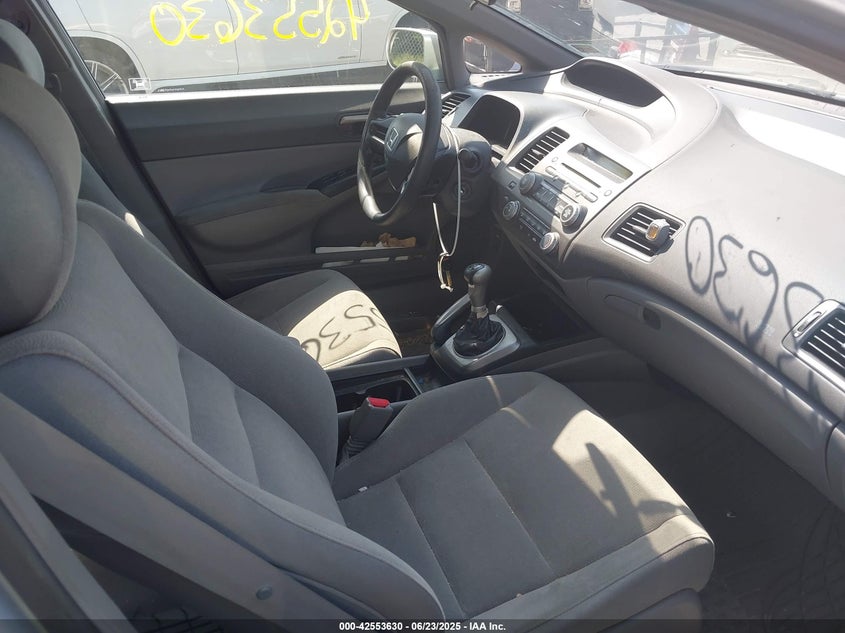 2008 HONDA CIVIC VIN: 1HGFA155X8L002299