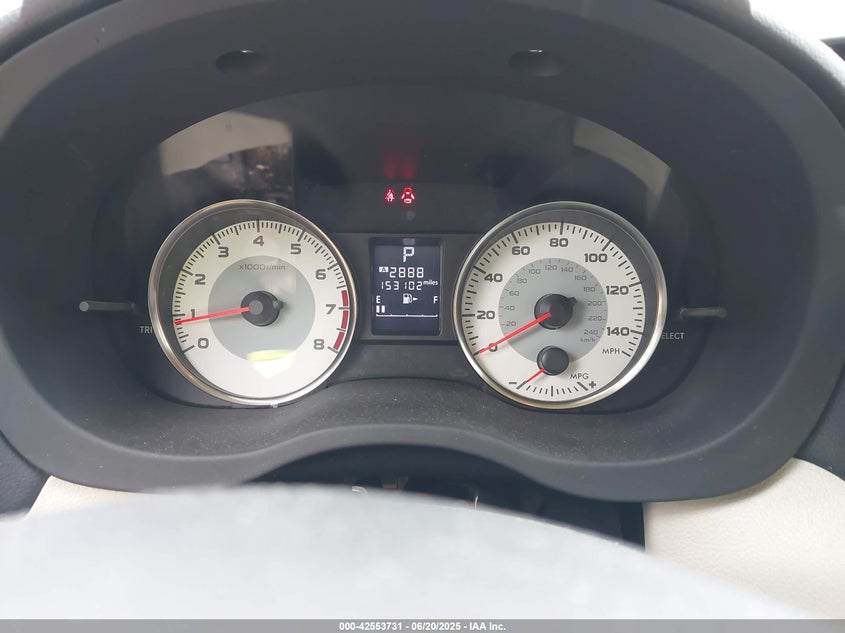 2013 SUBARU IMPREZA 2.0I SPORT LIMITED - JF1GPAU67D2803645