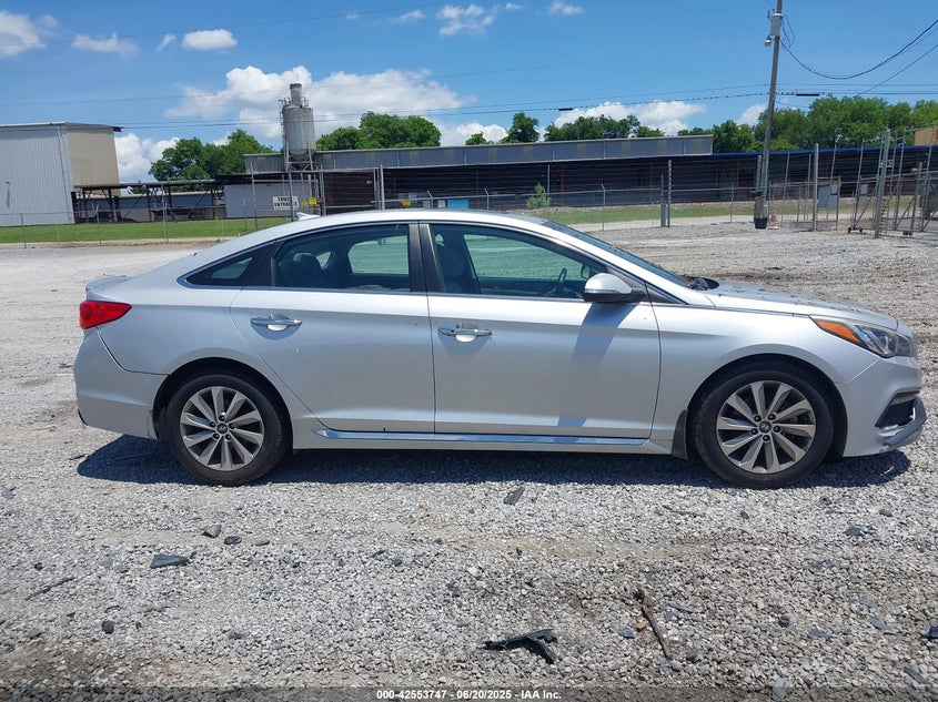 VIN 5NPE34AF4HH564627 2017 HYUNDAI SONATA SPORT