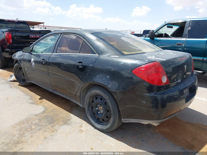 2007 Pontiac G6 black sedan gasoline 1G2ZG58B174166959 photo #4