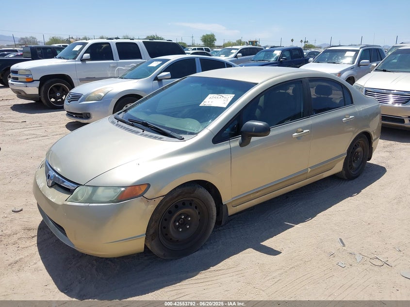 2008 HONDA CIVIC VIN: 1HGFA16558L084747