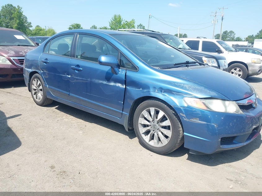 2010 HONDA CIVIC VIN: 2HGFA1F95AH525895