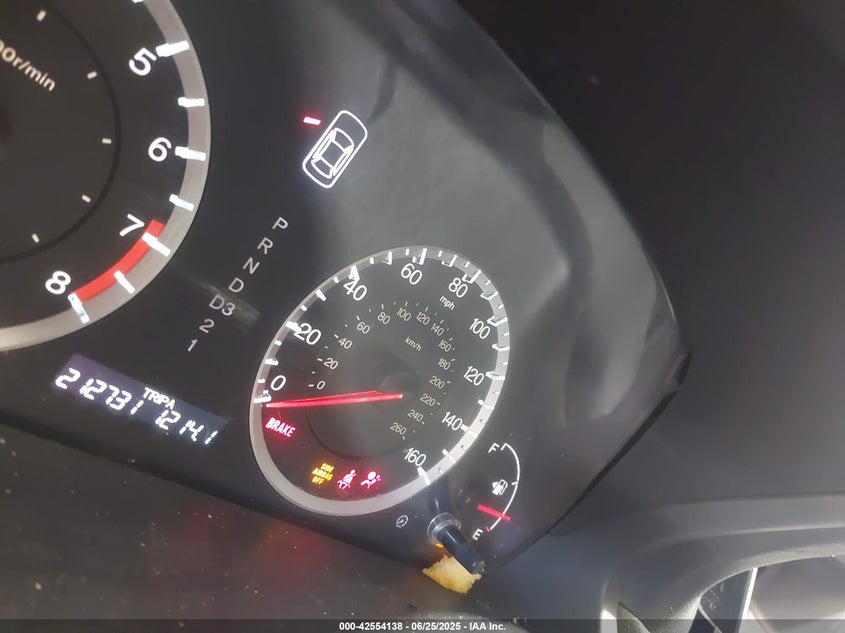 2008 Honda Accord 2.4 Lx VIN: 1HGCP263X8A140375 Lot: 42554138