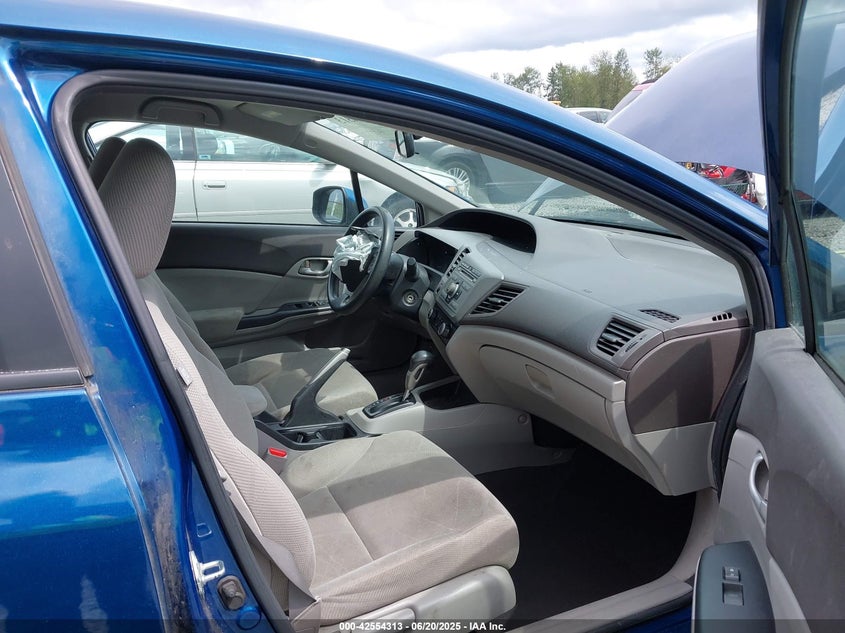 2012 HONDA CIVIC VIN: 19XFB2F59CE304782