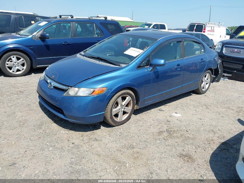2008 HONDA CIVIC VIN: 1HGFA16888L111563