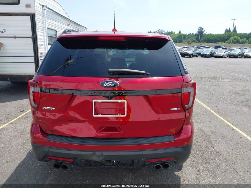 2019 Ford Explorer Sport VIN: 1FM5K8GT4KGB48446 Lot: 42554623