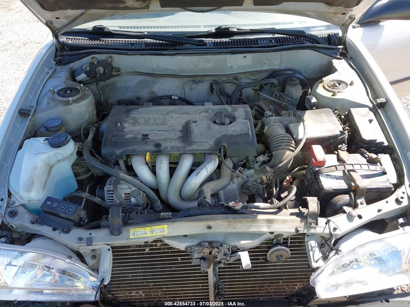 2000 Toyota Corolla Ce VIN: 1NXBR12E5YZ327815 Lot: 42554733