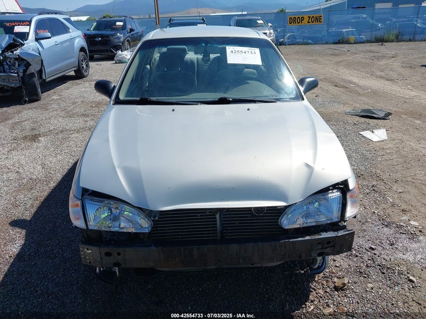2000 Toyota Corolla Ce VIN: 1NXBR12E5YZ327815 Lot: 42554733