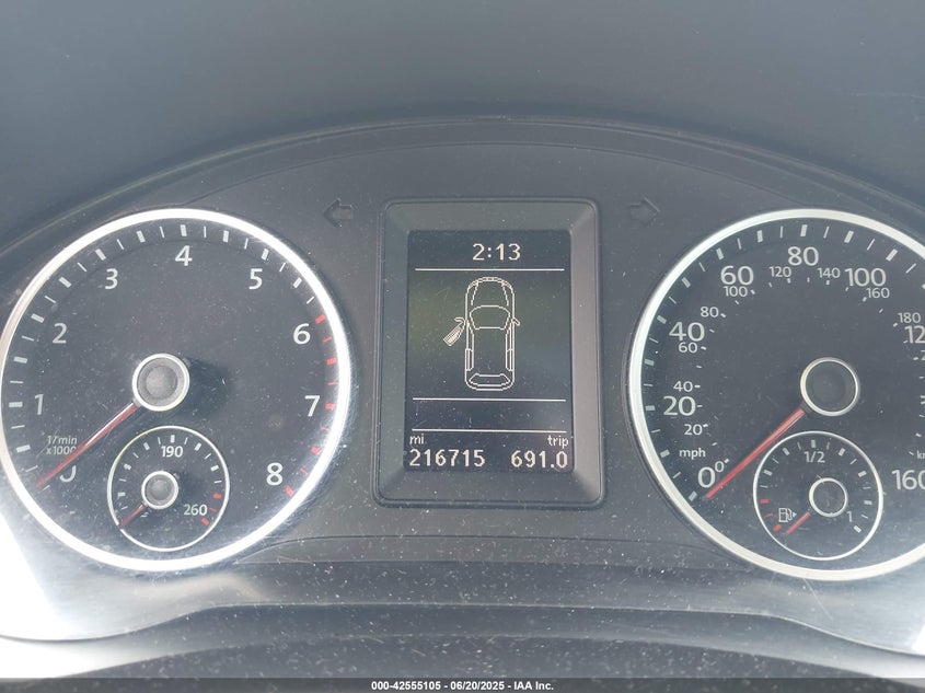 2014 VOLKSWAGEN TIGUAN VIN: WVGBV3AX3EW546525