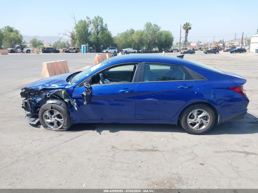 2022 Hyundai Elantra Se VIN: 5NPLL4AGXNH072602 Lot: 42555355