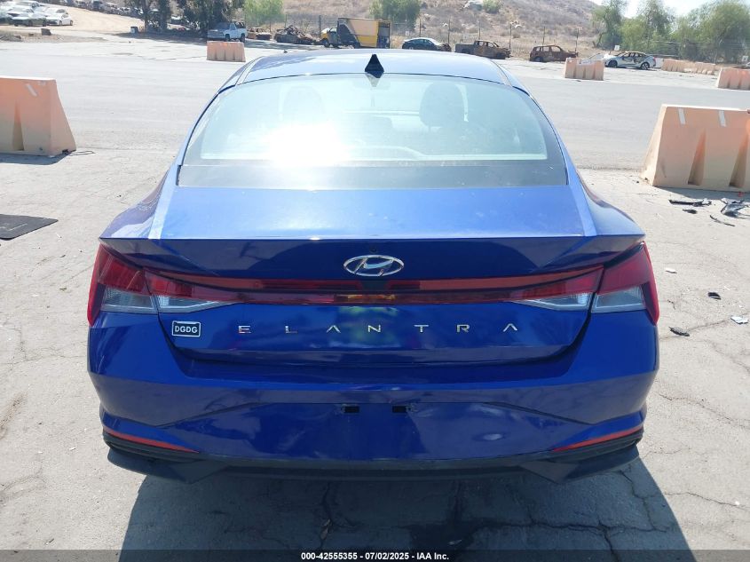 2022 Hyundai Elantra Se VIN: 5NPLL4AGXNH072602 Lot: 42555355