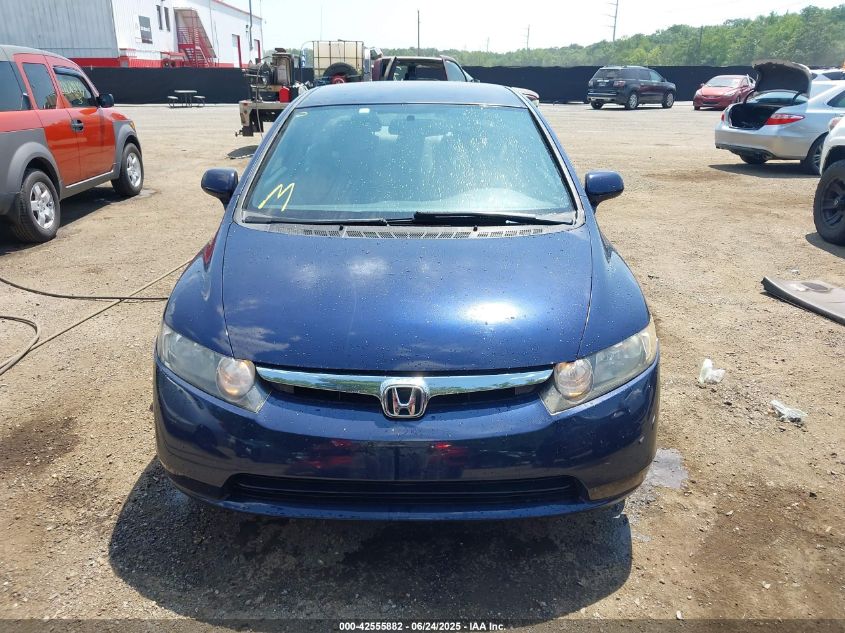 2007 Honda Civic Lx VIN: 1HGFA16567L084626 Lot: 42555882