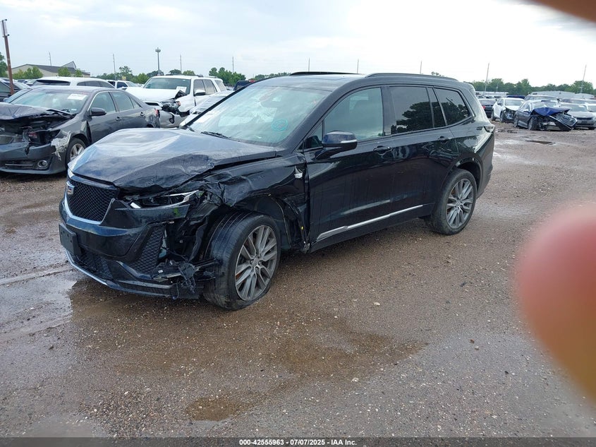 Vin: 1gykpgrs2lz123746, lot: 43048812, cadillac xt6 awd sport 20202