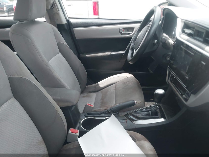 2017 TOYOTA COROLLA VIN: 5YFBURHE7HP629385