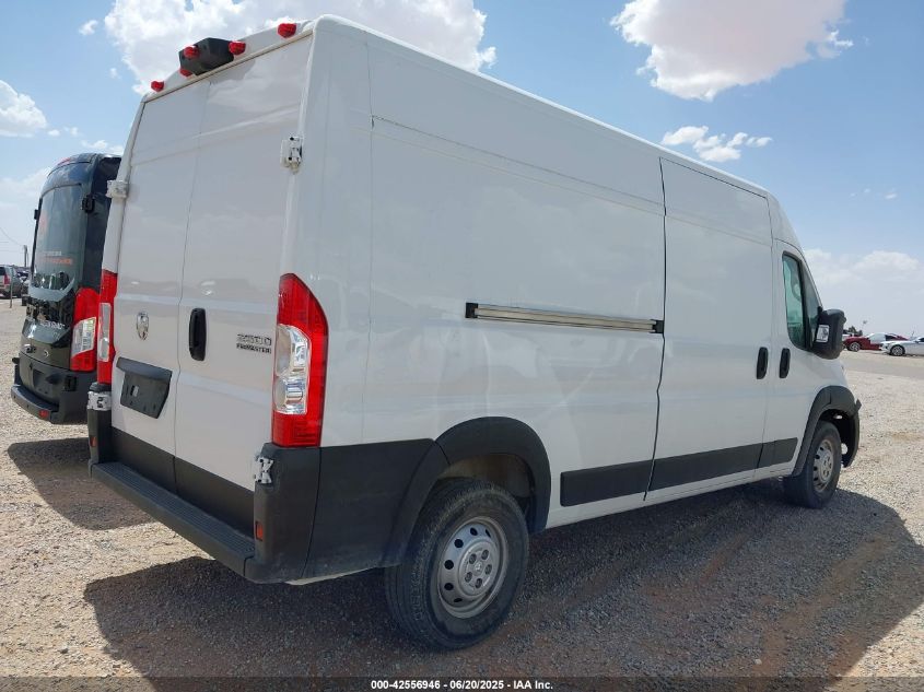 2023 Ram Promaster 2500 High Roof 159 Wb VIN: 3C6LRVDG2PE588385 Lot: 42556946