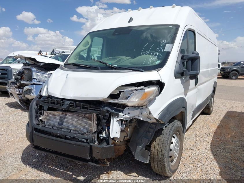 2023 Ram Promaster 2500 High Roof 159 Wb VIN: 3C6LRVDG2PE588385 Lot: 42556946