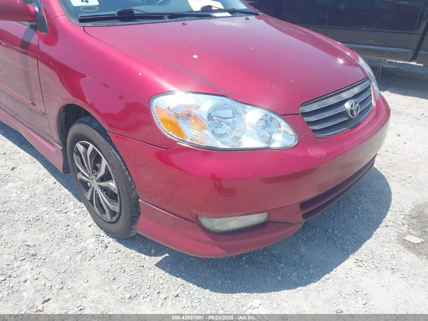 2004 Toyota Corolla S VIN: 1NXBR32E84Z307774 Lot: 42557001