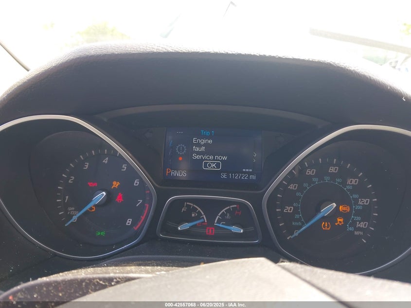 2014 FORD FOCUS VIN: 1FADP3F27EL280177