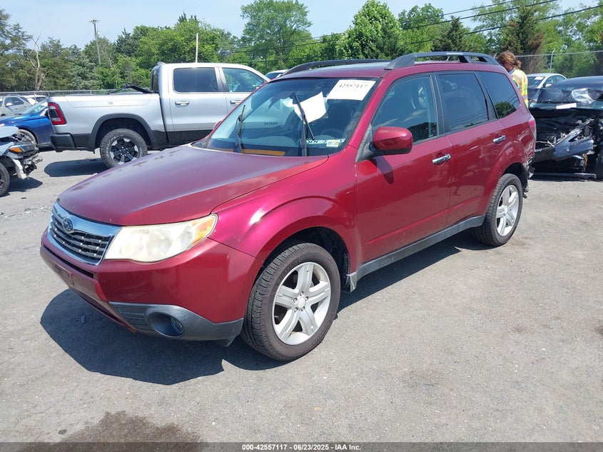 2009 SUBARU FORESTER VIN: JF2SH63699H742563