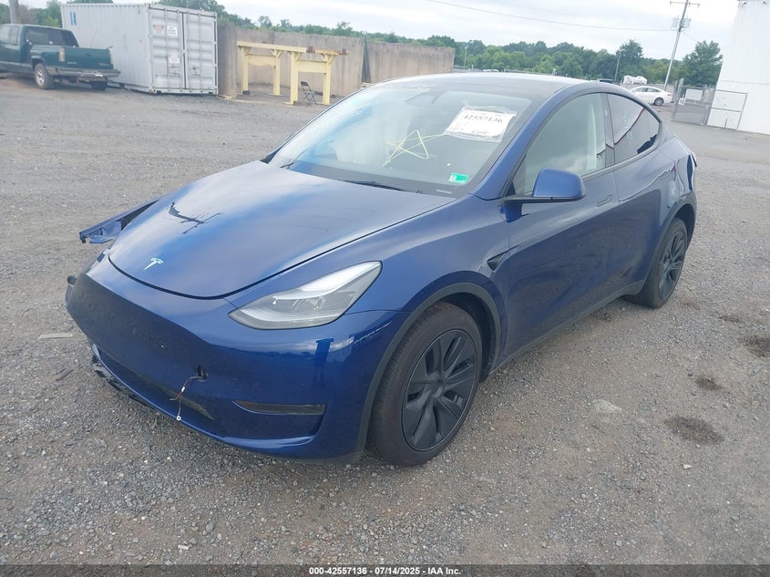 Vin: 7saygded1sf312692, lot: 43050010, tesla model y long range dual motor all-wheel drive 20252