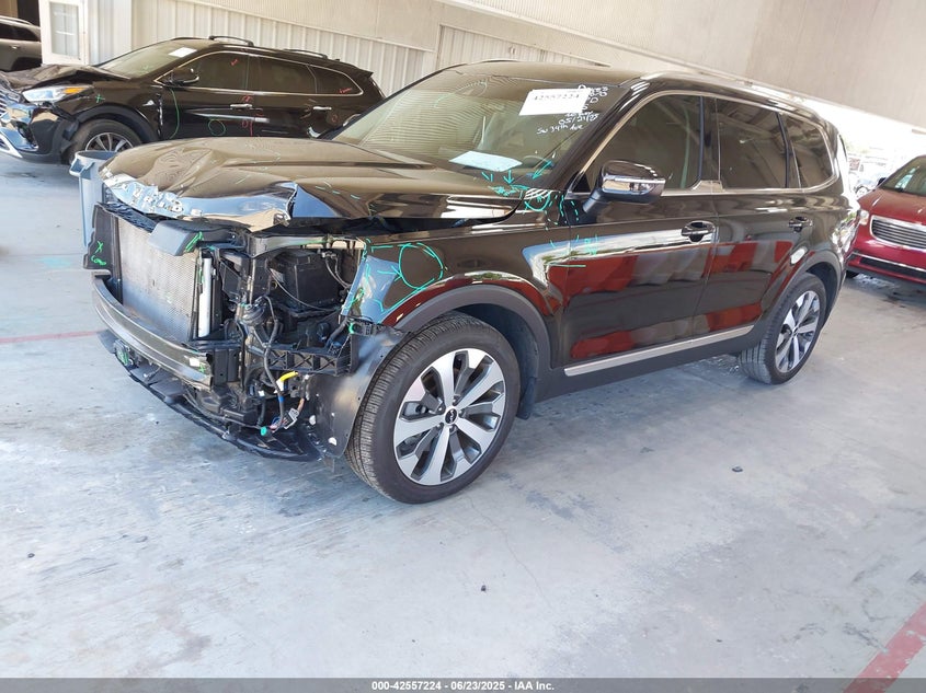 VIN 5XYP34HCXNG314378 2022 KIA TELLURIDE EX