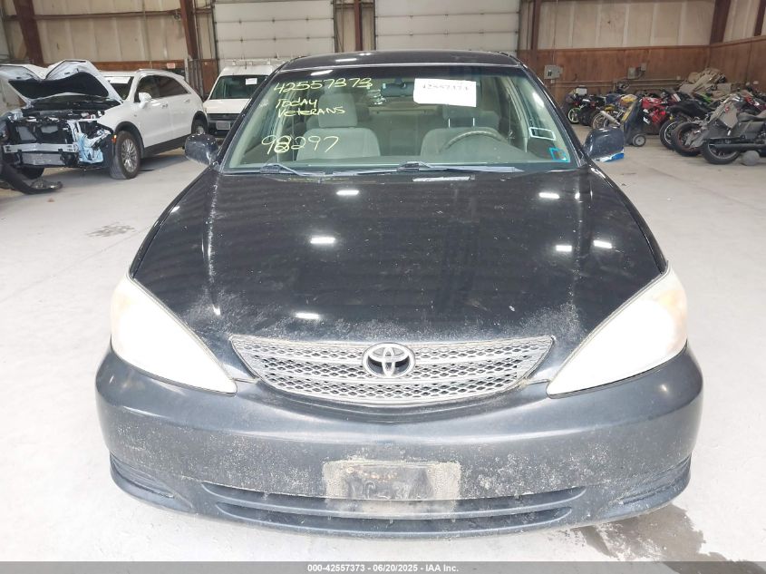 2003 Toyota Camry Le VIN: 4T1BE32K33U249198 Lot: 42557373