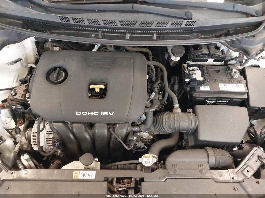 2017 Kia Forte Lx VIN: 3KPFL4A76HE108887 Lot: 42557420