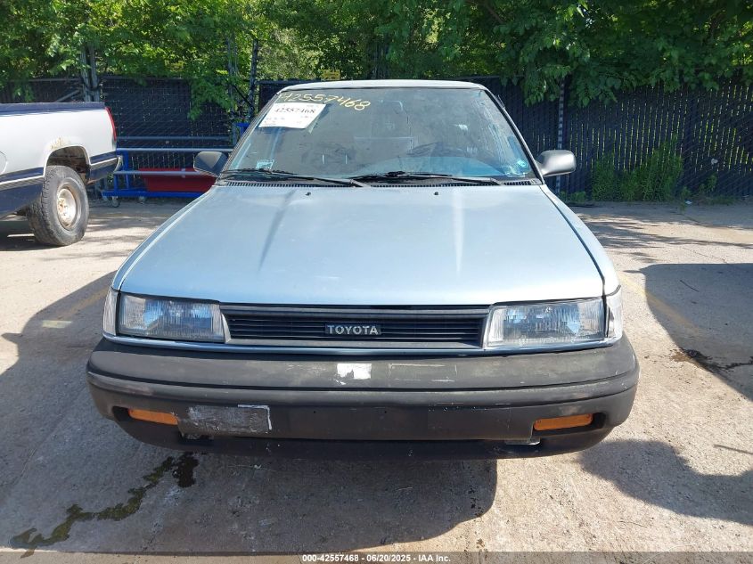 1990 Toyota Corolla Dlx VIN: JT2AE94AIL3367594 Lot: 42557468
