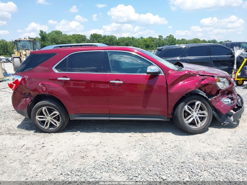 2016 Chevrolet Equinox Ltz VIN: 2GNFLGEK1G6207039 Lot: 42557528