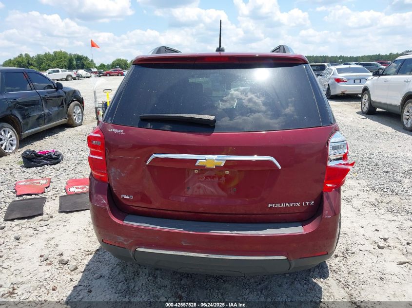 2016 Chevrolet Equinox Ltz VIN: 2GNFLGEK1G6207039 Lot: 42557528