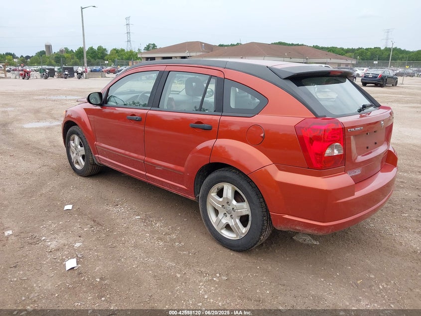 2007 DODGE CALIBER VIN: 1B3HB48B97D100788