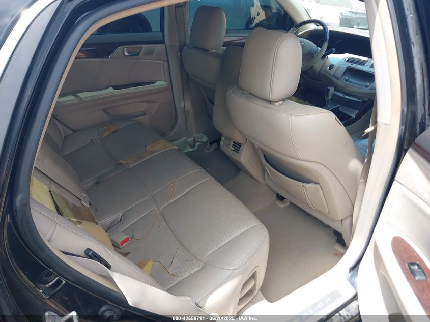 2009 TOYOTA AVALON VIN: 4T1BK36B89U348188