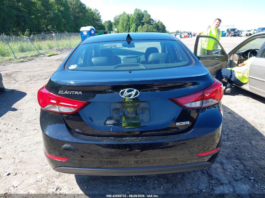 2014 Hyundai Elantra VIN: 8700 Lot: 42558732