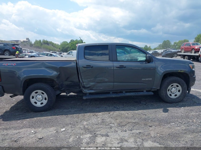 2016 CHEVROLET COLORADO VIN: 1GCGTBE33G1277749