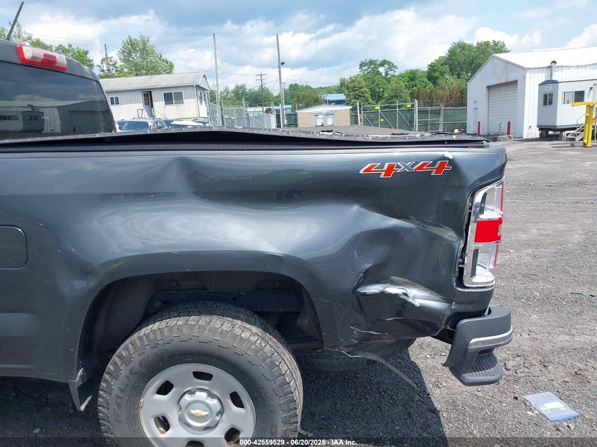 2016 CHEVROLET COLORADO VIN: 1GCGTBE33G1277749
