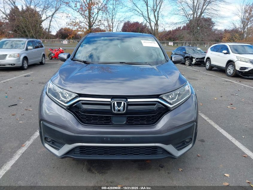 2022 Honda Cr-V Awd Ex VIN: NJ1626E Lot: 42559658