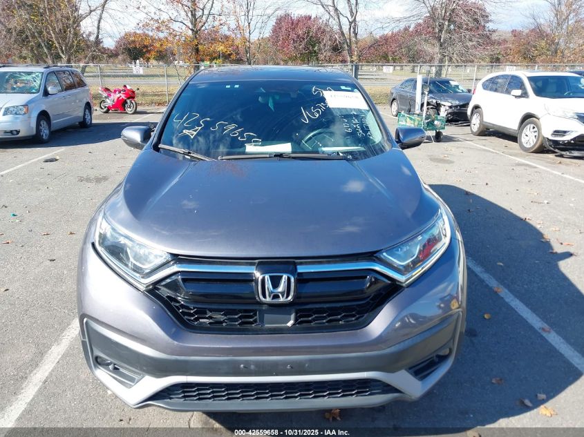 2022 Honda Cr-V Awd Ex VIN: NJ1626E Lot: 42559658