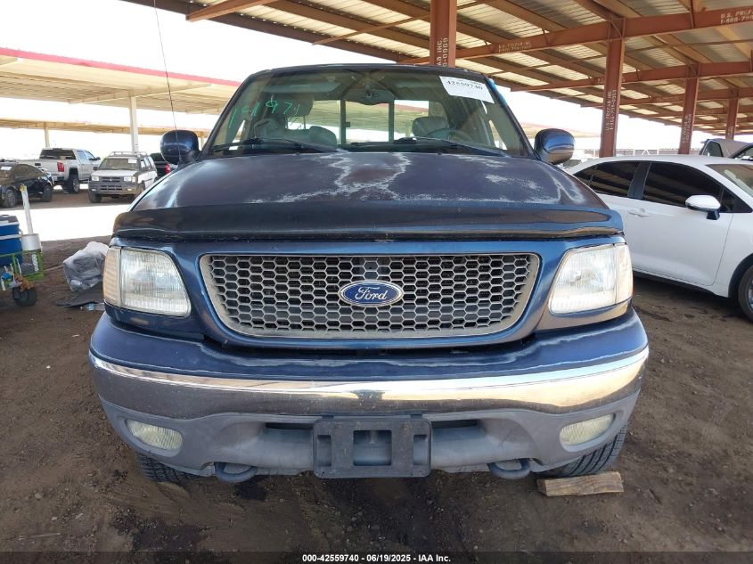 2003 Ford F150 Lariat/Xl/Xlt VIN: 01FTRX18W13NB4407 Lot: 42559740