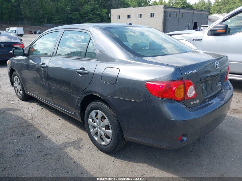2009 TOYOTA COROLLA VIN: JTDBL40E999049483