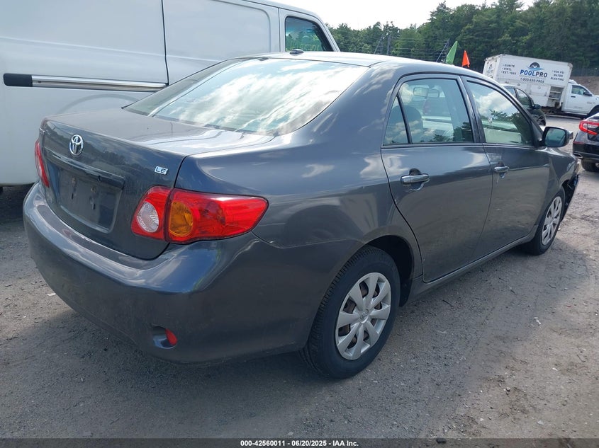 2009 TOYOTA COROLLA VIN: JTDBL40E999049483