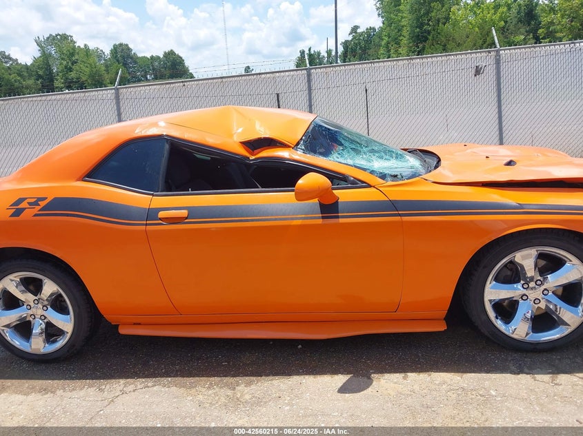 2012 DODGE CHALLENGER VIN: 2C3CDYBT9CH153598