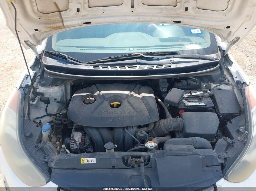 2013 HYUNDAI ELANTRA VIN: 5NPDH4AE8DH336600