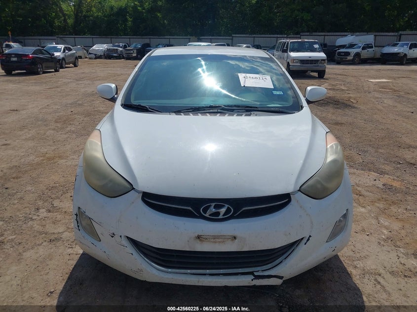 2013 HYUNDAI ELANTRA VIN: 5NPDH4AE8DH336600